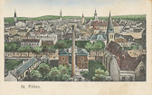 St. Pölten - Niederösterreich - alte historische Fotos Ansichten Bilder Aufnahmen Ansichtskarten 