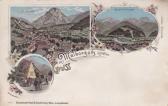 3 Bild Litho Karte - Malborgeth - Italien - alte historische Fotos Ansichten Bilder Aufnahmen Ansichtskarten 