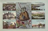 Klagenfurt, Mehrbildkarte - Klagenfurt am Wörthersee - alte historische Fotos Ansichten Bilder Aufnahmen Ansichtskarten 
