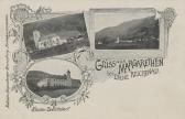 3 Bild Litho Karte - Ebene Reichenau - Feldkirchen - alte historische Fotos Ansichten Bilder Aufnahmen Ansichtskarten 