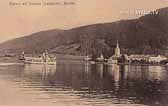 Ossiach mit Dampfer Landskron - Feldkirchen - alte historische Fotos Ansichten Bilder Aufnahmen Ansichtskarten 
