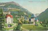 Böckstein - Pfarrkirche und Jagd-Schlössl - Sankt Johann im Pongau - alte historische Fotos Ansichten Bilder Aufnahmen Ansichtskarten 