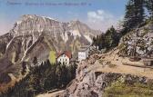 Eisenerz, Berghaus am Erzberg mit Pfaffenstein - Eisenerz - alte historische Fotos Ansichten Bilder Aufnahmen Ansichtskarten 