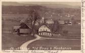 St. Niklas an der Drau, Gasthaus zum Kreuzwirt - Kärnten - alte historische Fotos Ansichten Bilder Aufnahmen Ansichtskarten 