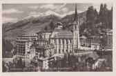Badgastein Pfarrkirche - Salzburg - alte historische Fotos Ansichten Bilder Aufnahmen Ansichtskarten 