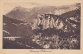 Semmeringbahn, Pollerosswand - Niederösterreich - alte historische Fotos Ansichten Bilder Aufnahmen Ansichtskarten 