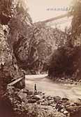 Schlitza Schlucht bei Tarivs - Italien - alte historische Fotos Ansichten Bilder Aufnahmen Ansichtskarten 