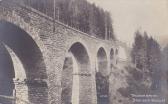 Tauernbahn Nordrampe, Steinbach Viadukt Km. 22,6 - Sankt Johann im Pongau - alte historische Fotos Ansichten Bilder Aufnahmen Ansichtskarten 
