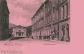 Villach Bahnhofstrasse mit Südbahnhof  - Villach - alte historische Fotos Ansichten Bilder Aufnahmen Ansichtskarten 