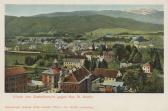 Villach vom Stadtpfarrturm gegen Neu St. Martin - Villach - alte historische Fotos Ansichten Bilder Aufnahmen Ansichtskarten 