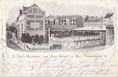 Prachtsaal zum Auge Gottes - Nussdorferstrasse - Wien  9.,Alsergrund - alte historische Fotos Ansichten Bilder Aufnahmen Ansichtskarten 
