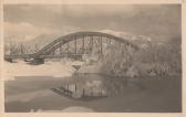 Alte Gailbrücke, Blick Richtung Gerlitze - Villach - alte historische Fotos Ansichten Bilder Aufnahmen Ansichtskarten 