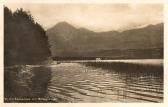 Die engste Stelle am See Richtung Süden - Villach - alte historische Fotos Ansichten Bilder Aufnahmen Ansichtskarten 