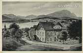 Gasthof - Pension Tschebull - Villach - alte historische Fotos Ansichten Bilder Aufnahmen Ansichtskarten 