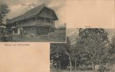 Gasthof Bernold mit Gastgarten zum Peterwirt - alte historische Fotos Ansichten Bilder Aufnahmen Ansichtskarten 