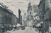 Linz Landstrasse - Oberösterreich - alte historische Fotos Ansichten Bilder Aufnahmen Ansichtskarten 