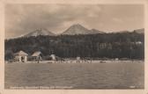 Strandbad Nadrag - Faak am See - alte historische Fotos Ansichten Bilder Aufnahmen Ansichtskarten 