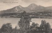 Panoramaansicht - Faak am See - alte historische Fotos Ansichten Bilder Aufnahmen Ansichtskarten 