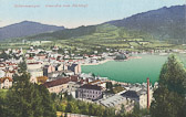 Gmunden vom Hochkogl - Oberösterreich - alte historische Fotos Ansichten Bilder Aufnahmen Ansichtskarten 
