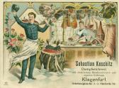 Klagenfurt, Werbekarte Dampfselcherei - Kärnten - alte historische Fotos Ansichten Bilder Aufnahmen Ansichtskarten 