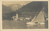 Salzkammergut, St. Wolfgang - Oberösterreich - alte historische Fotos Ansichten Bilder Aufnahmen Ansichtskarten 