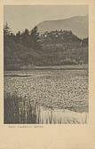 Ruine Landskron aus Richtung St. Magdalen - Villach - alte historische Fotos Ansichten Bilder Aufnahmen Ansichtskarten 