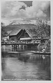 Seebrücke in Seeboden - Kärnten - alte historische Fotos Ansichten Bilder Aufnahmen Ansichtskarten 