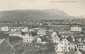Villach Blickrichtung Völkendorf - Kärnten - alte historische Fotos Ansichten Bilder Aufnahmen Ansichtskarten 