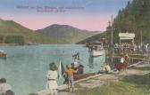 Millstatt mit Motorboot Aribo - Kärnten - alte historische Fotos Ansichten Bilder Aufnahmen Ansichtskarten 