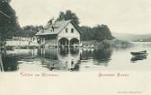 Velden,  Bootshütte Herzele - Velden am Wörther See - alte historische Fotos Ansichten Bilder Aufnahmen Ansichtskarten 