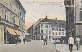 Bahnhofsstrasse - Klagenfurterstrasse - Villach-Innere Stadt - alte historische Fotos Ansichten Bilder Aufnahmen Ansichtskarten 