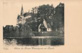 Veldes, Schloß des Fürsten Windischgraetz - Oberkrain (Gorenjska) - alte historische Fotos Ansichten Bilder Aufnahmen Ansichtskarten 