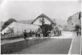 Nikolaigasse Asphaltierungsarbeiten - Villach - alte historische Fotos Ansichten Bilder Aufnahmen Ansichtskarten 