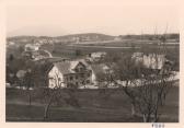 Gasthof Tschebull mit Scheune - Villach - alte historische Fotos Ansichten Bilder Aufnahmen Ansichtskarten 