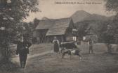 Bauernhof in Oberaichwald - Villach Land - alte historische Fotos Ansichten Bilder Aufnahmen Ansichtskarten 