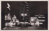 Wien, Prater bei Nacht - Wien,Leopoldstadt - alte historische Fotos Ansichten Bilder Aufnahmen Ansichtskarten 