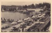 Velden, Mösslacher Strand - Velden am Wörther See - alte historische Fotos Ansichten Bilder Aufnahmen Ansichtskarten 