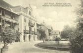 Der Walterhof und das Feldnerhaus - Villach - alte historische Fotos Ansichten Bilder Aufnahmen Ansichtskarten 