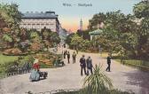 Wien, Stadtpark - alte historische Fotos Ansichten Bilder Aufnahmen Ansichtskarten 