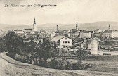 St. Pölten - Goldeggerstrasse - Niederösterreich - alte historische Fotos Ansichten Bilder Aufnahmen Ansichtskarten 