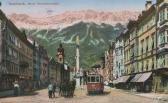Innsbruck, Maria Theresienstrasse - Innsbruck-Stadt - alte historische Fotos Ansichten Bilder Aufnahmen Ansichtskarten 