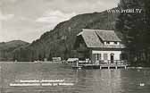 Jausenstation Dolomitenblick - Weißensee - alte historische Fotos Ansichten Bilder Aufnahmen Ansichtskarten 