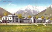 Meran, Bahnhof  - Trentino Südtirol - alte historische Fotos Ansichten Bilder Aufnahmen Ansichtskarten 