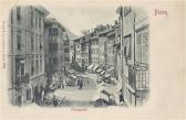 Bozen, Obstmarkt - Trentino Südtirol - alte historische Fotos Ansichten Bilder Aufnahmen Ansichtskarten 