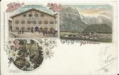 Gruss aus Abtenau - Abtenau - alte historische Fotos Ansichten Bilder Aufnahmen Ansichtskarten 