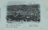 Triest, Hafen - Italien - alte historische Fotos Ansichten Bilder Aufnahmen Ansichtskarten 