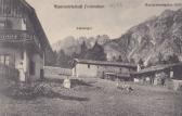Stubaital, Alpenwirtschaft Froheneben - Innsbruck-Land - alte historische Fotos Ansichten Bilder Aufnahmen Ansichtskarten 
