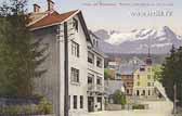 Posthof, Villa Marianne und Curcafe - Velden am Wörther See - alte historische Fotos Ansichten Bilder Aufnahmen Ansichtskarten 