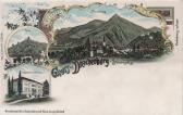 3 Bild Litho Karte - Drachenburg - Slowenien - alte historische Fotos Ansichten Bilder Aufnahmen Ansichtskarten 