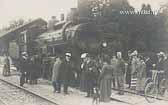 Eisenbahnunglück in Pörschach - Pörtschach am Wörther See - alte historische Fotos Ansichten Bilder Aufnahmen Ansichtskarten 